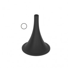 Hartmann Ear Speculum Fig. 3 - Black Stainless Steel, 3.6 cm / 1 1/2"